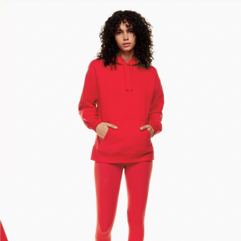 TNA cozy fleece boyfriend hoodie